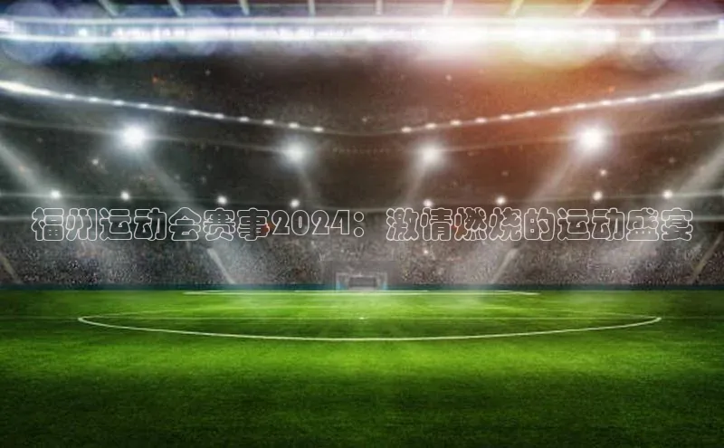 福州运动会赛事2024：激情燃烧的运动盛宴